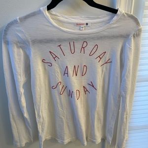 Sundry long sleeve t shirt